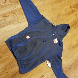 NWT  FRUIT OF LOOM BLUE MEN'S HOODIE